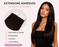 Extensions adhésives